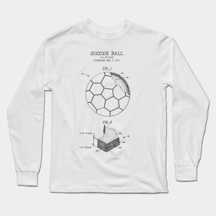 SOCCER BALL patent Long Sleeve T-Shirt